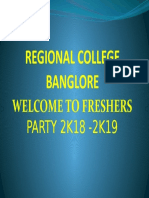 Regional College Banglore