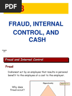 Fraud, Internal Control, and Cash