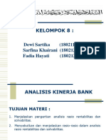 Analisa Kinerja Bank - Present