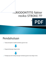 Periodontitis Faktor Resiko Stroke