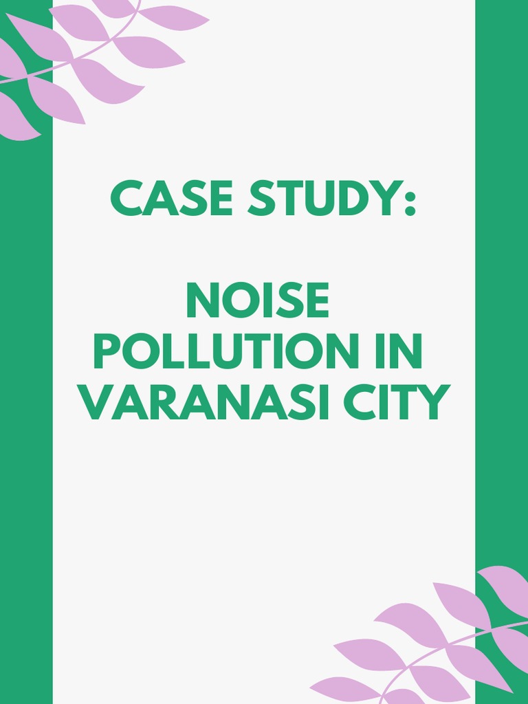 case study on noise pollution in malaysia