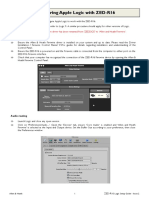 ZED-R16 Setup Notes - Logic - Issue 2