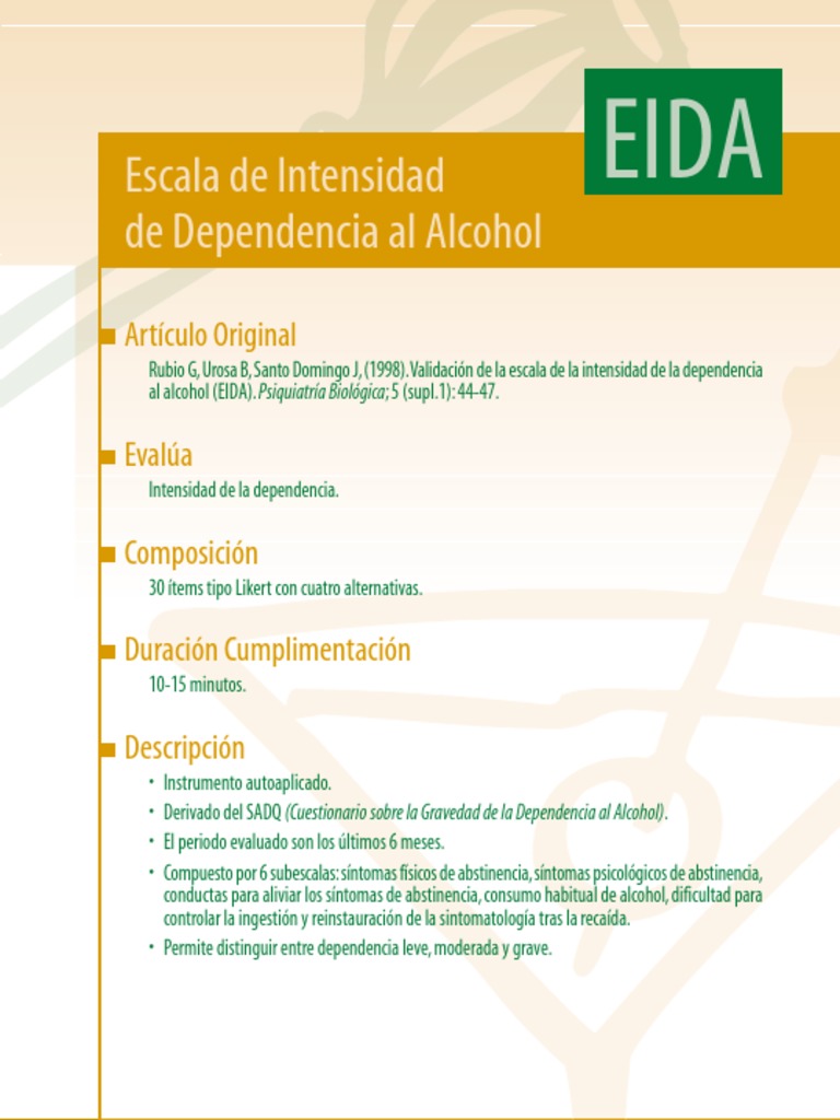 EIDA | PDF | Despachador de drogas | Vino