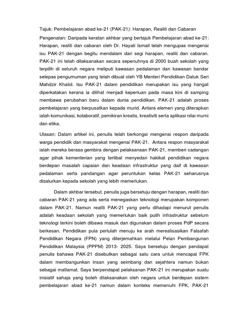 GB180090 - Ulasan Pak21 | PDF