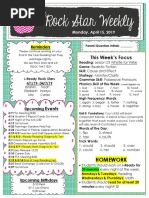 egan april 15 lesson 23 unit 8 newsletter