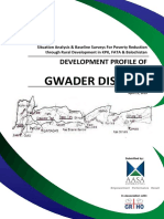 Gwader District: Development Profile of