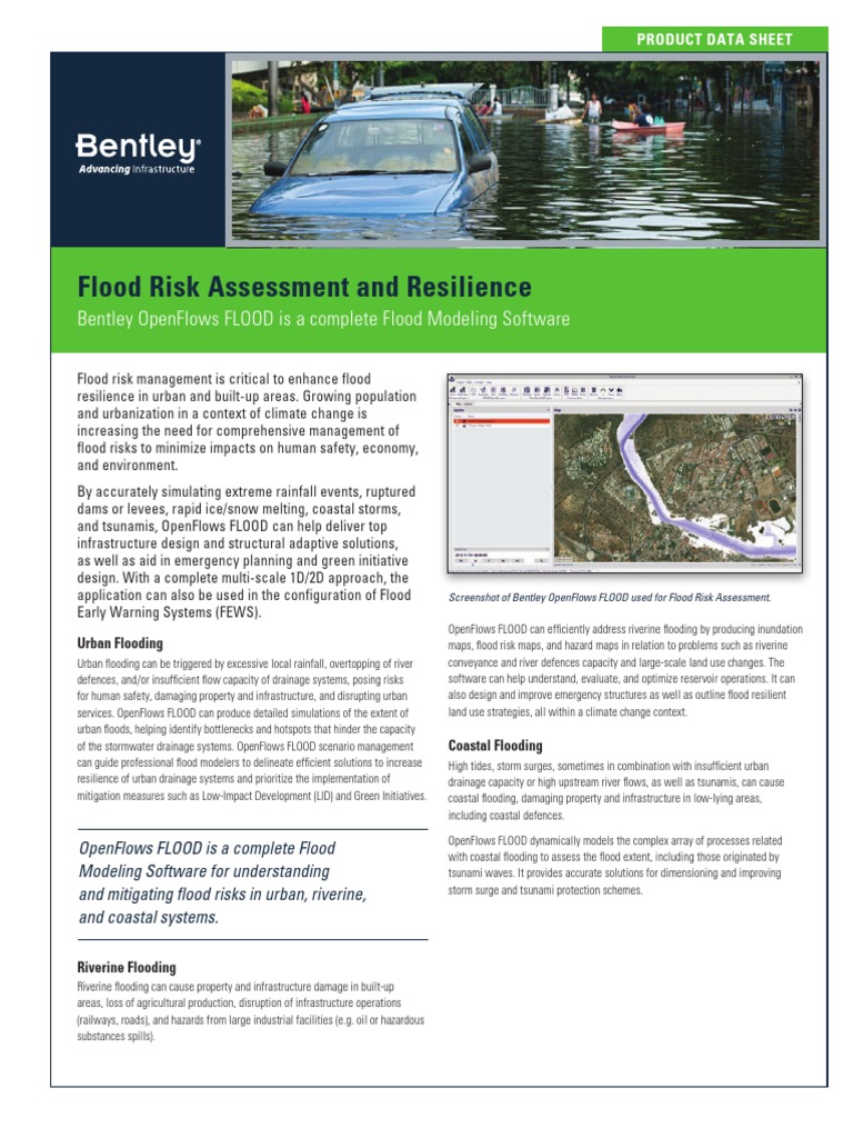 Flood Risk Assessment and Resilience | PDF | Flood | Climate Resilience