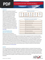 Process Classification Framework PDF