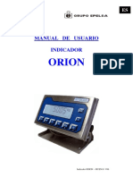 Manual ORION Usuario, Tecnico y Com.v06 - Esp - Fran - Eng PDF