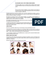 Tipos de Cabello de Mujer