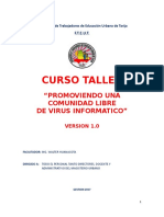 Curso Taller - Virus Informatico