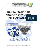 Manual básico de elementos técnicos del kickingball