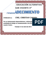 AGRADECIMENTO