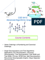 CSE 6410 Advanced Algorithmic Graph Theory: 16 V V V V V V V