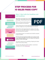 8 Step Process Sales Page