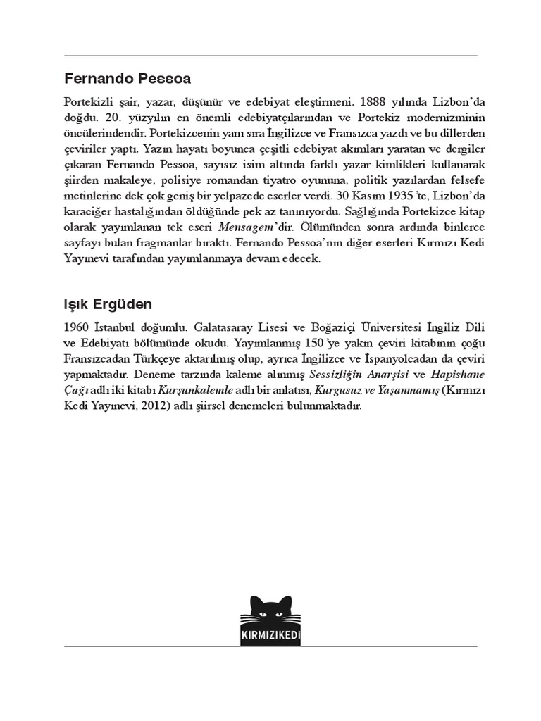 Fernando Pessoa Bulmaca Meraklisi Quaresma Pdf Pdf