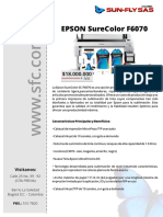 Catalogo Epson f6070 PDF