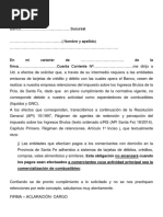 modelo de nota bancaria