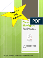 Diversidad Biológica: Apuntes de Curso 2013