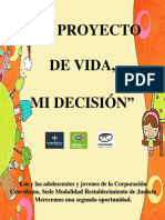 Cartilla, Mi Proyecto de Vida, Mi Decisión PDF