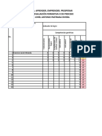 Tabla Evaluación de Competencias Genéricas AEP2