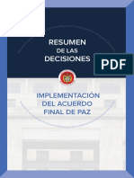 Resumen de Acuerdos de Paz PDF