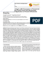 FGF-2, MMP-8, and Integrin α2β1 Expression Preventing Orthodontic Relapse