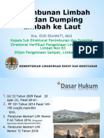BAHAN Presentasi Penimbunan P.63'2016 Dan Dumping P.12'2018