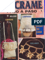 Revista Macrame Paso A Paso N 1 PDF