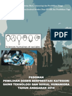 Pedoman Dosen Berprestasi 2019