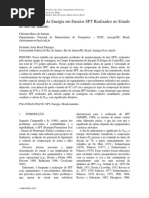 Monitoramento Da Energia Em Ensaios SPT