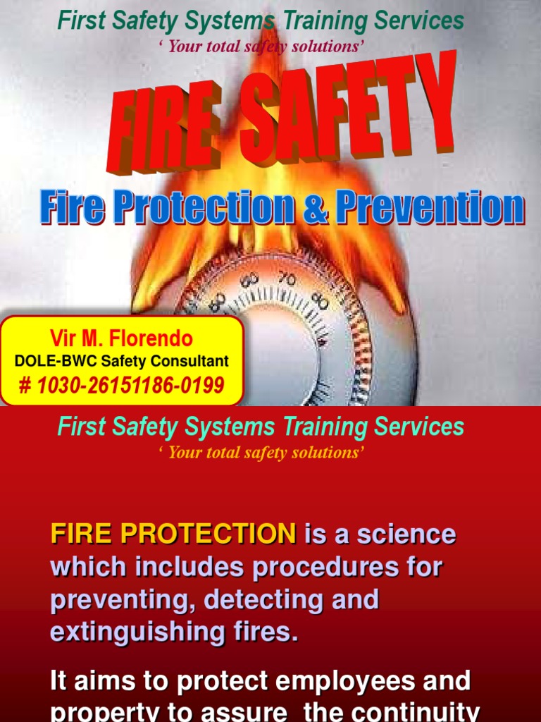 Fire Safety Training and Equipment Guide | PDF | Fires | Combustion