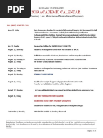 SDSU Academic Calendar | PDF | Thesis | Postgraduate Education