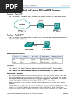 9.2.4.3 Lab - Using Wireshark To Examine TCP and UDP Captures