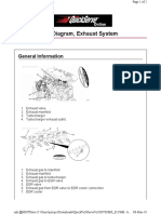 200-005 Flow Diagram, Exhaust System: General Information