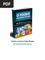 O poder das redes sociais