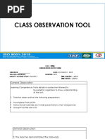 Cot Observation Tool