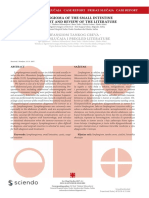 (Serbian Journal of Experimental and Clinical Research) Lymphangioma of The Small Intestine Case Report and Review of The Literature