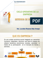 1-Gerencia de Operaciones Ciclo Operativo de La Empresa