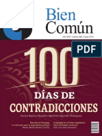 Revista Bien Común No. 288 - 100 Días de Contradicciones 