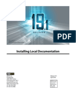 Installing Local Documentation