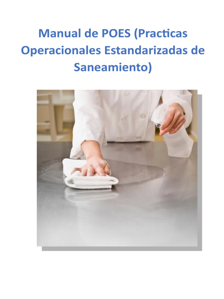 Manual de POES para Seguridad Alimentaria | PDF | Alimentos | café