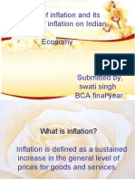 Causes of Inflation and Its Effects of Inflation On Indian Economy