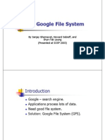 The Google File System Final