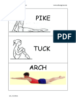 Basic Gymnastics Positions