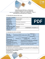 Guía de Actividades y Rúbrica de Evaluación Fase 3 - Unidad 2 Desarrollo Del Sujeto Político, Personalidad y Socialización Polítifca PDF