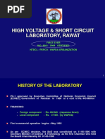 High Voltage & Short Circuit Laboratory, Rawat