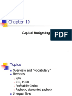 Ch. 10 -13ed Cap Budgeting - Master.ppt