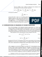 Ik (XJ K Oo K : 2.7 Representation of by Fourier Transforms