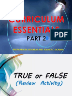 Curriculum Essentials Part 2